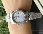 Copy Rolex Datejust 31mm Medium watch - Stainless Steel Jubilee White Dial